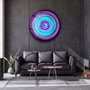Wallity Cuadro decorativo de vidrio templado SKR-9059 (80 x 80 cm) Multicolor